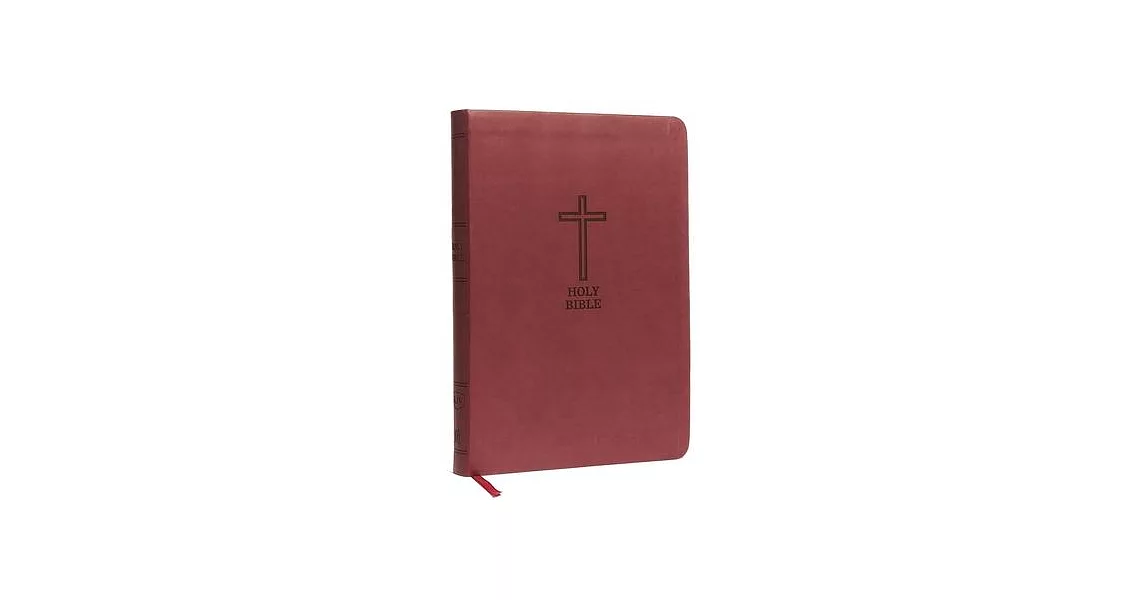 Holy Bible: King James Version, Burgundy Leathersoft, Thinline,  Red Letter Edition | 拾書所