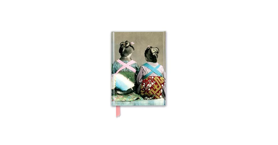 Japanese Dancers Wearing Traditional Kimonos Foiled Journal | 拾書所