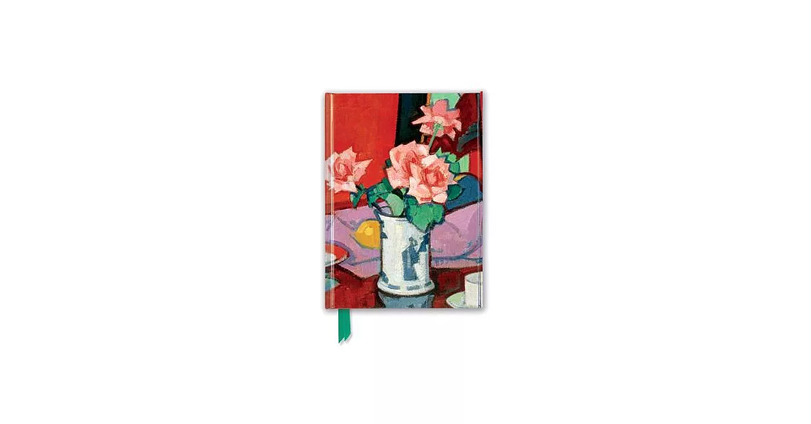 Peploe Foiled Journal: Pink Roses, Chinese Vase | 拾書所