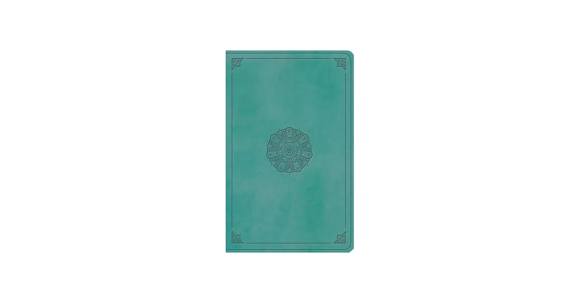 The Holy Bible: English Standard Version, Value Thinline, Trutone, Turquoise, Emblem Design | 拾書所