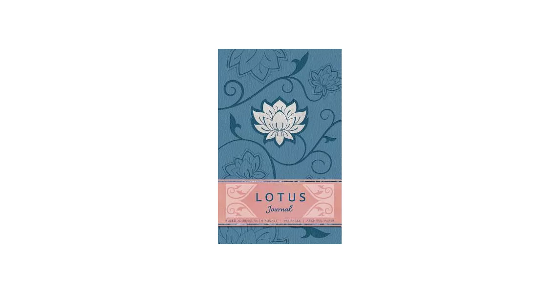 博客來-Lotus Hardcover Ruled Journal
