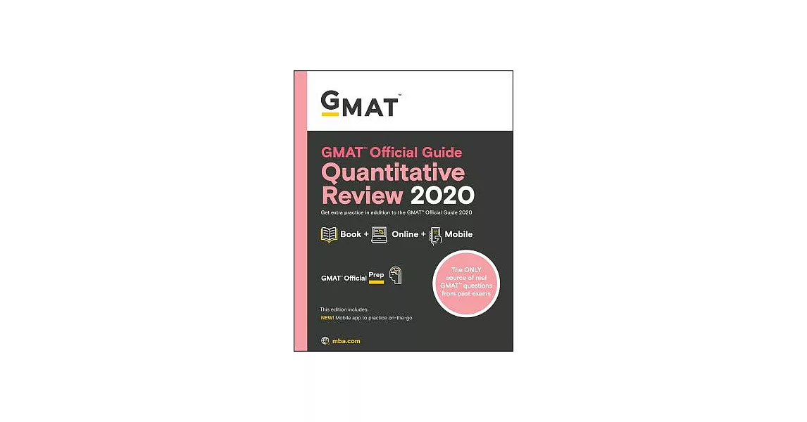 GMAT Official Guide Quantitative Review 2020 | 拾書所