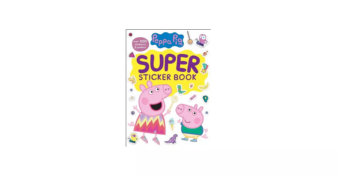 Peppa’s Super Sticker Book | 拾書所