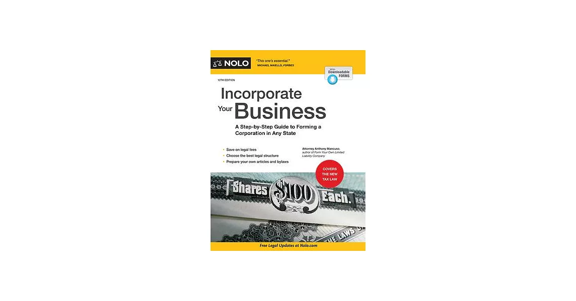 Incorporate Your Business: A Step-by-step Guide to Forming a Corporation in Any State | 拾書所