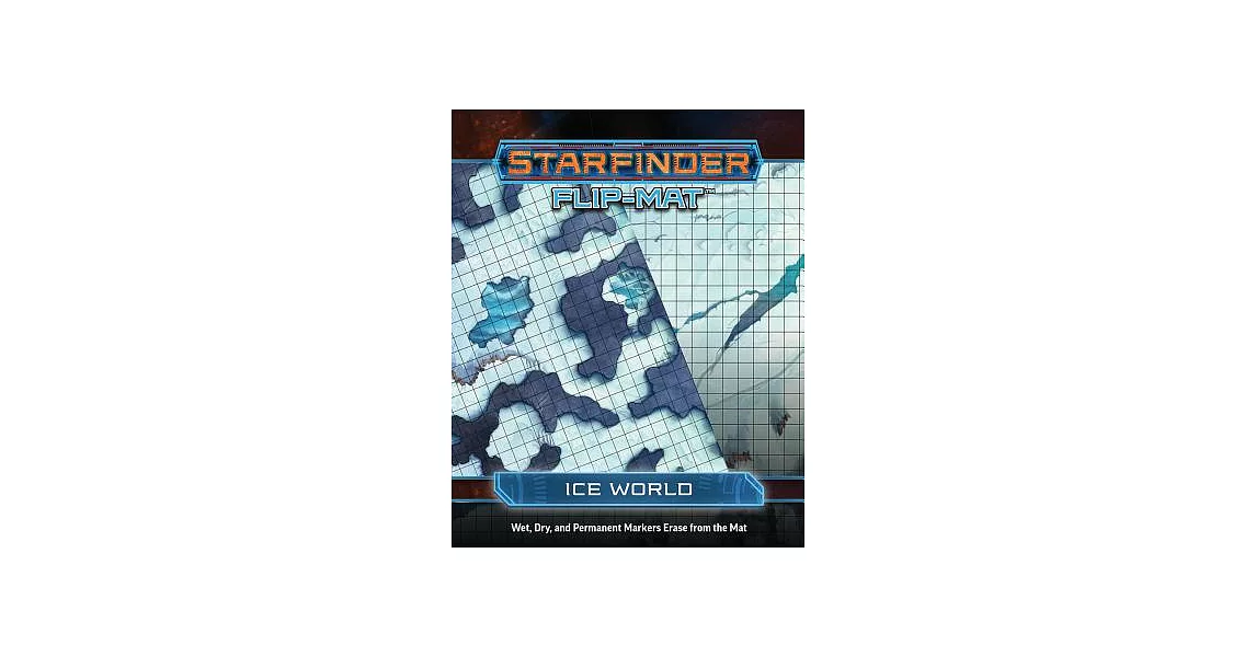 博客來-Starfinder Flip-Mat: Ice World