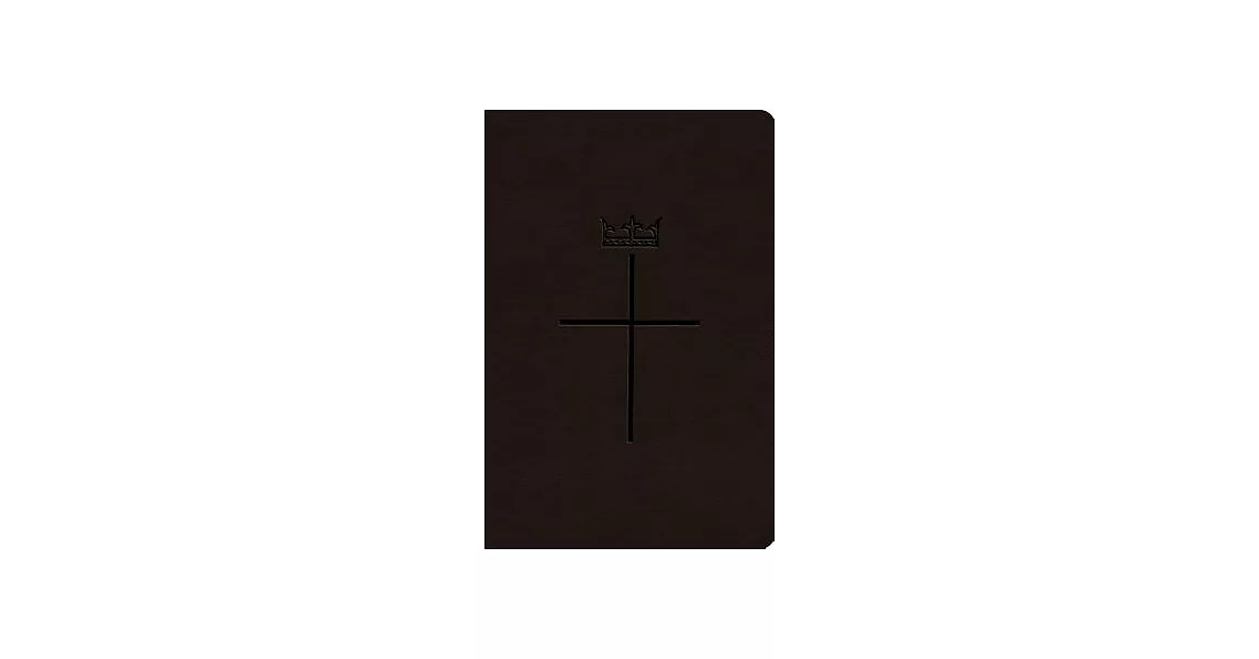 The Holy Bible: English Standard Version, Deep Brown, TruTone, Royal Cross: Value Compact Bible | 拾書所