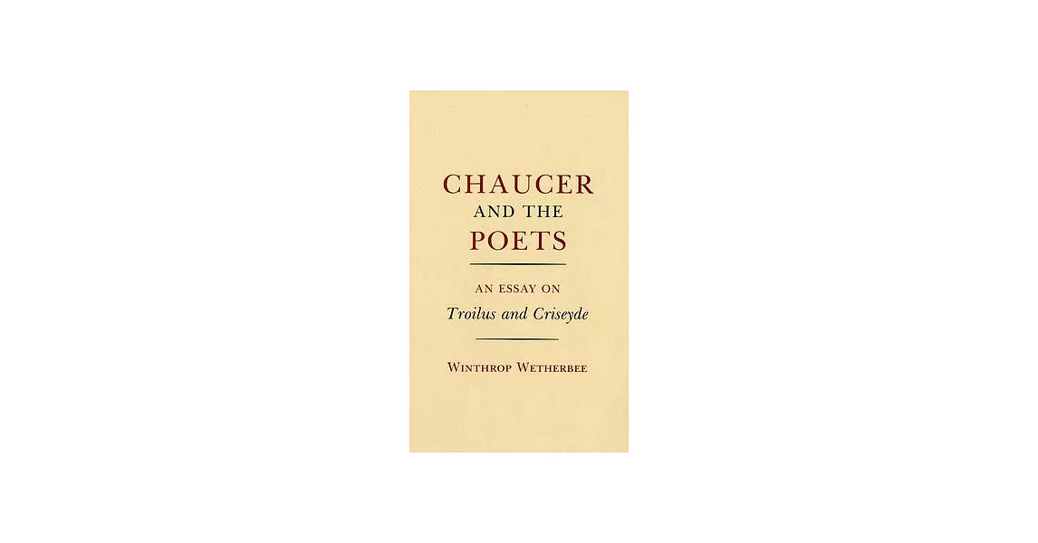 Chaucer and the Poets | 拾書所