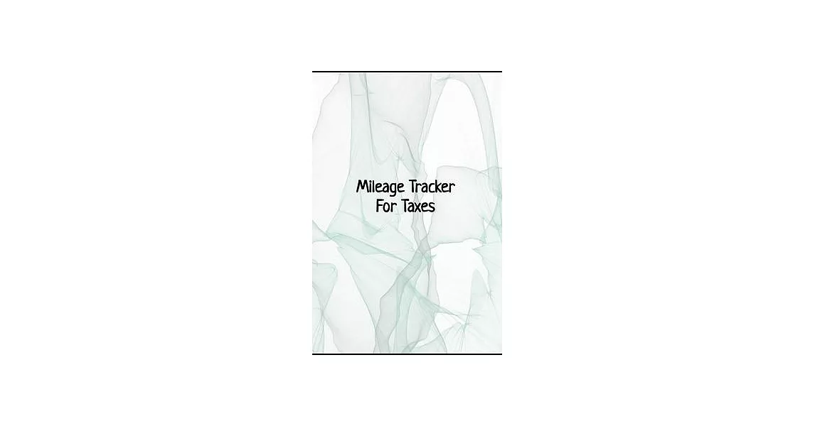 Mileage Log Printable Vehicle Miles Travelled Tracker