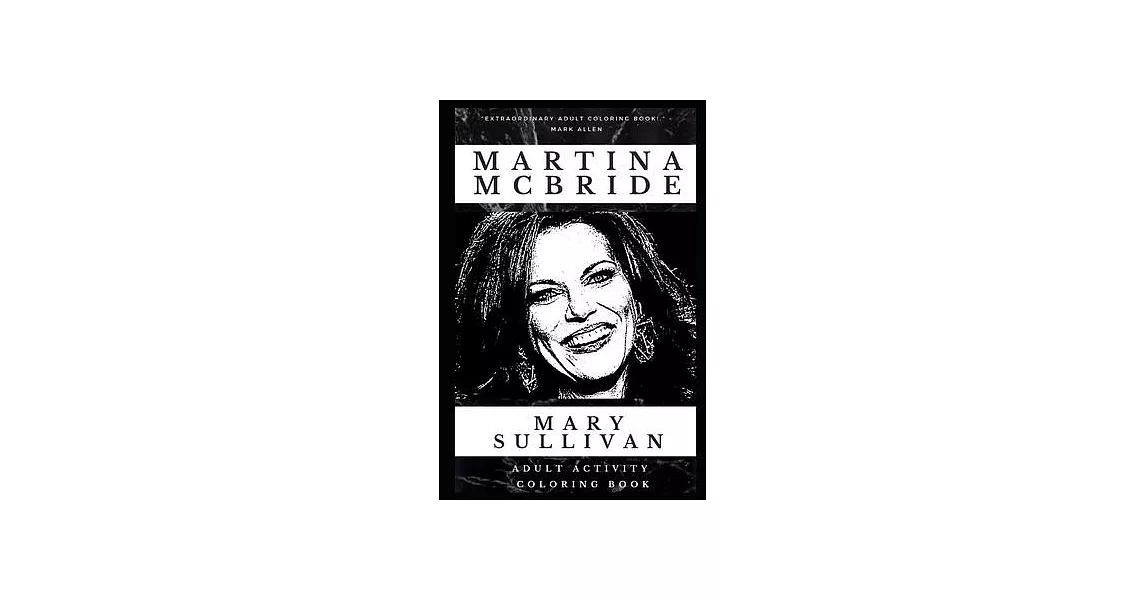 Martina McBride Adult Activity Coloring Book | 拾書所