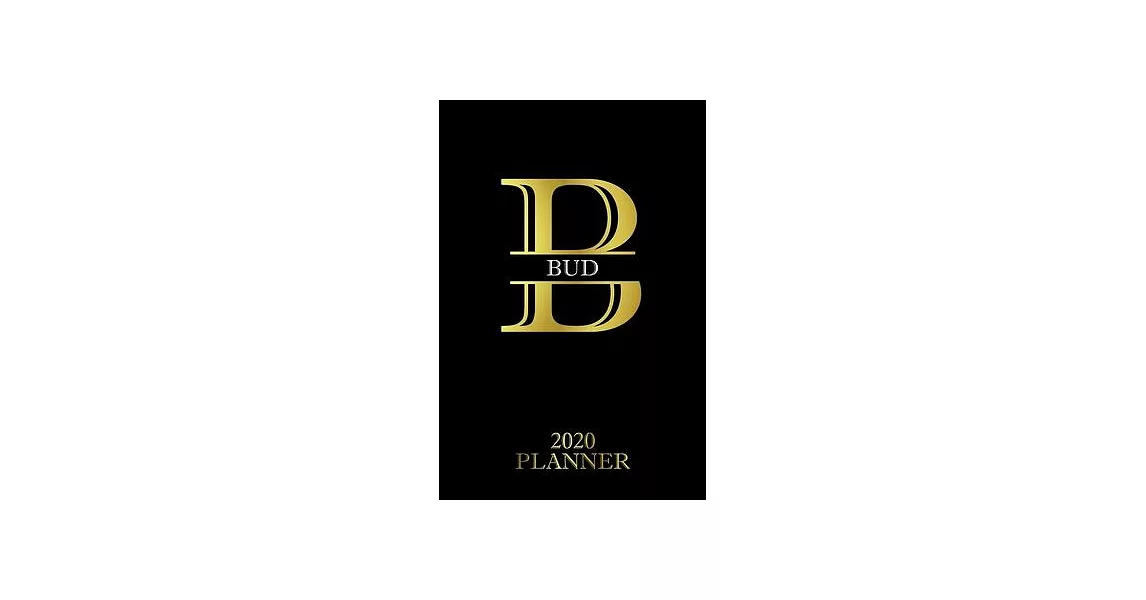Bud: 2020 Planner - Personalised Name Organizer - Plan Days, Set Goals & Get Stuff Done (6x9, 175 Pages) | 拾書所