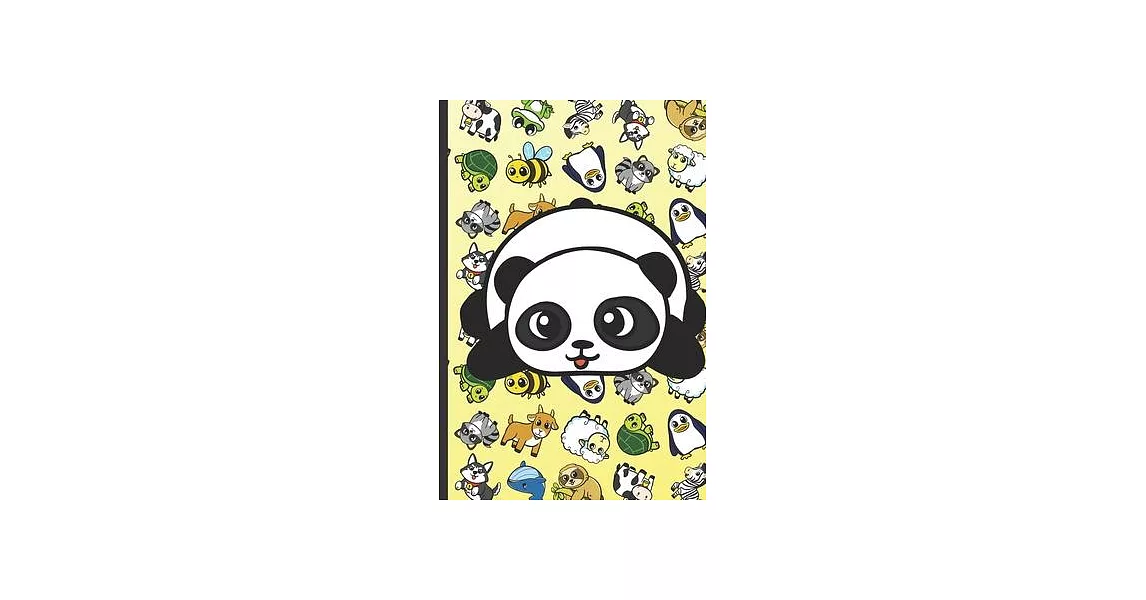 Home Improvement Maintenance and Repair Journal: Panda Cartoon on Cover with Zebras Whales Dogs Frogs Cows Sloths Penguins Raccoons Sheep Goats and Tu | 拾書所