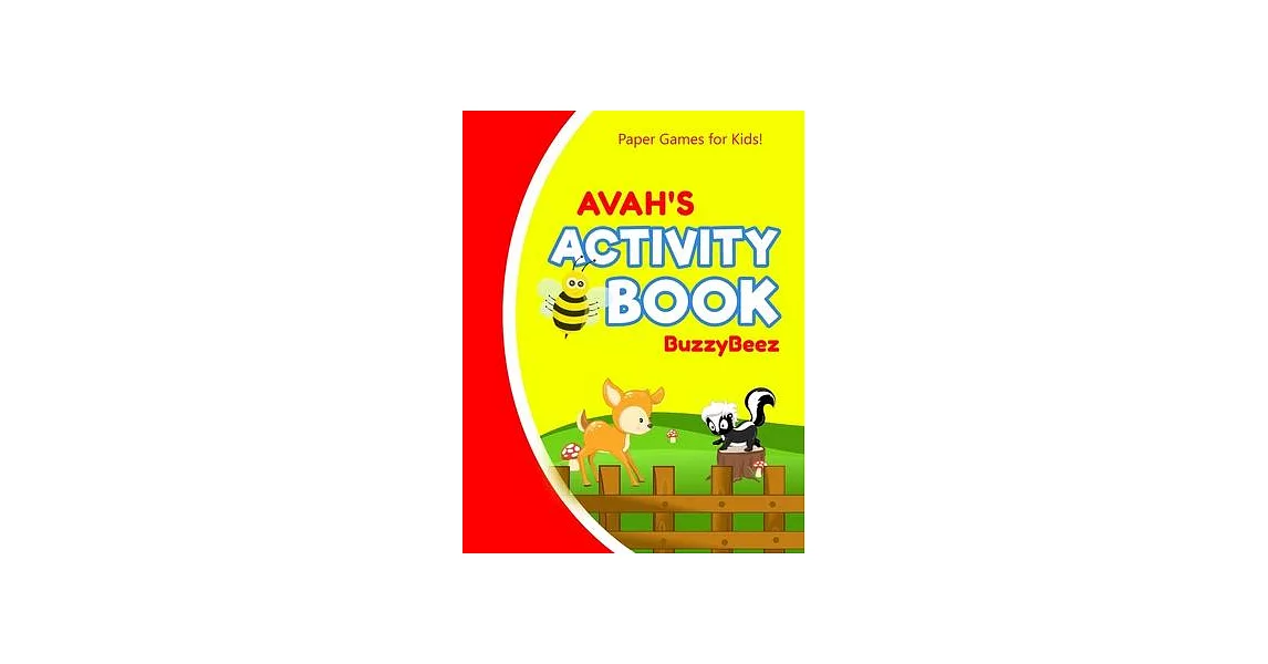博客來-Avah’’s Activity Book: 100 + Pages of Fun Activities - Ready to ...