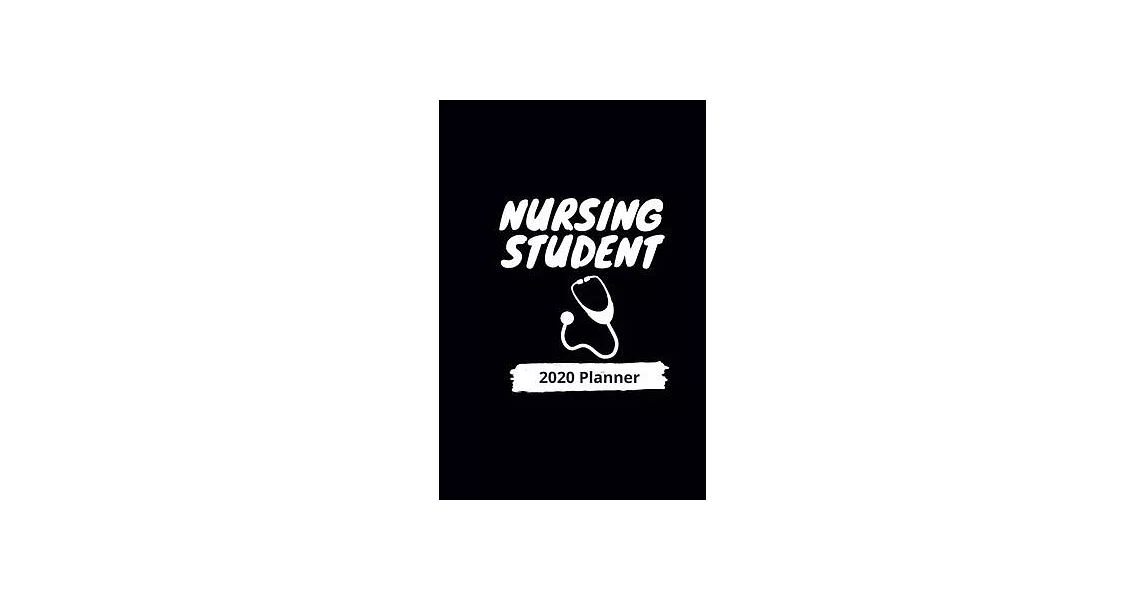 Nursing Student 2020 Planner: Daily & Weekly Monthly Organizer With Address logBook & Password tracker - Large 6＂ x 9＂ (2020 Pretty Simple Academic | 拾書所