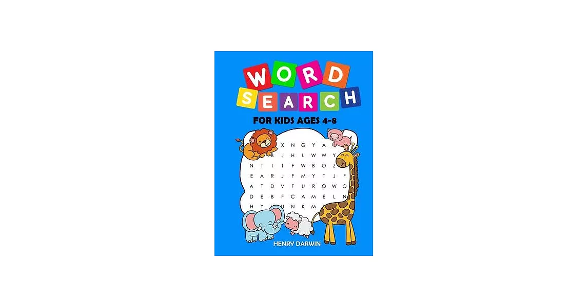 Word Search For Kids Ages 4-8: Earlybird Kindergarten Kids Activities Word Search, Animal, Fruits, Vegetable, Body Vocabulary | 拾書所