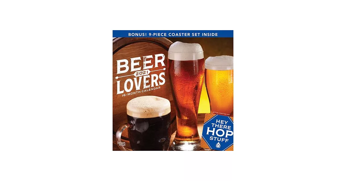 Beer Lovers Coaster Set 2021 Square | 拾書所