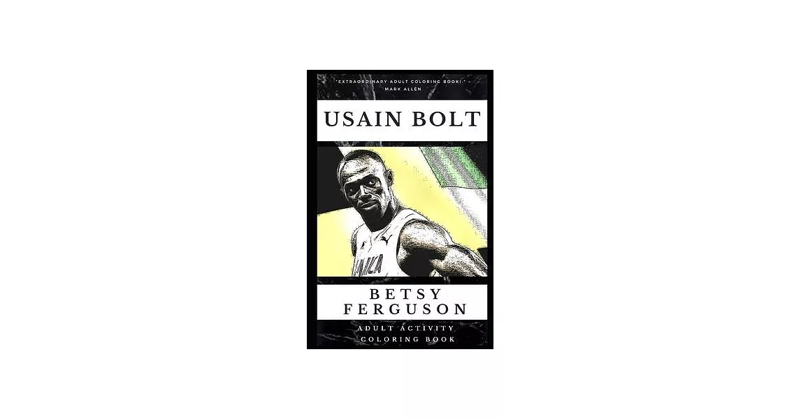 Usain Bolt Adult Activity Coloring Book | 拾書所