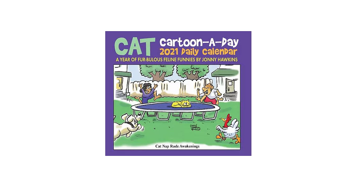 Cat Cartoon-A-Day by Jonny Hawkins 2021 Box Calendar | 拾書所