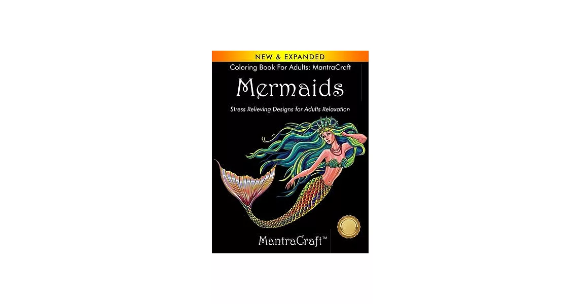 Coloring Book for Adults: MantraCraft: Mermaids: Stress Relieving Designs for Adults Relaxation | 拾書所