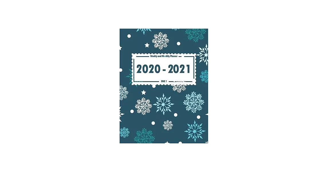 2020 Planner Weekly and Monthly: January to December - Calendar Schedule + Agenda - Inspirational Quotes - Snowflakes Cover (2020 Simple Planners) | 拾書所