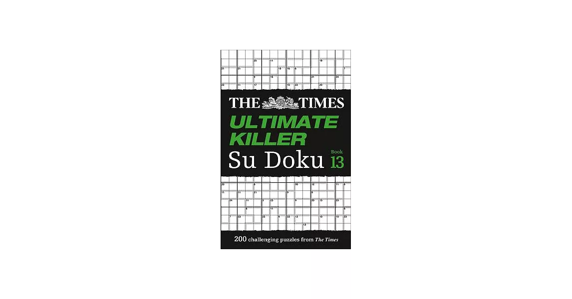 The Times Ultimate Killer Su Doku: Book 13: 200 Challenging Puzzles from the Tmes | 拾書所