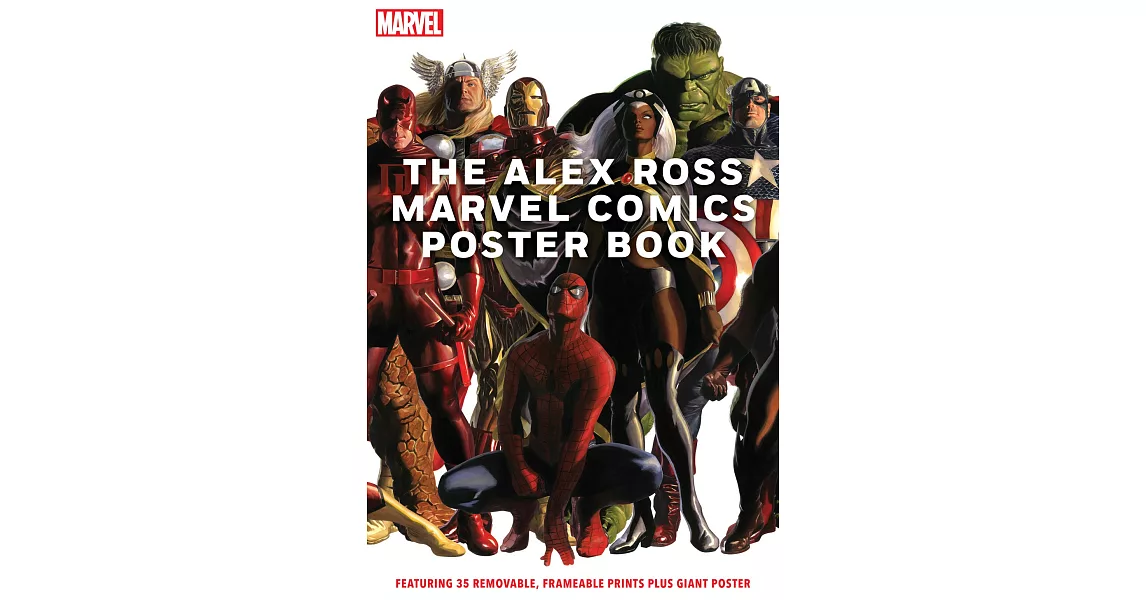 The Alex Ross Marvel Comics Poster Book | 拾書所