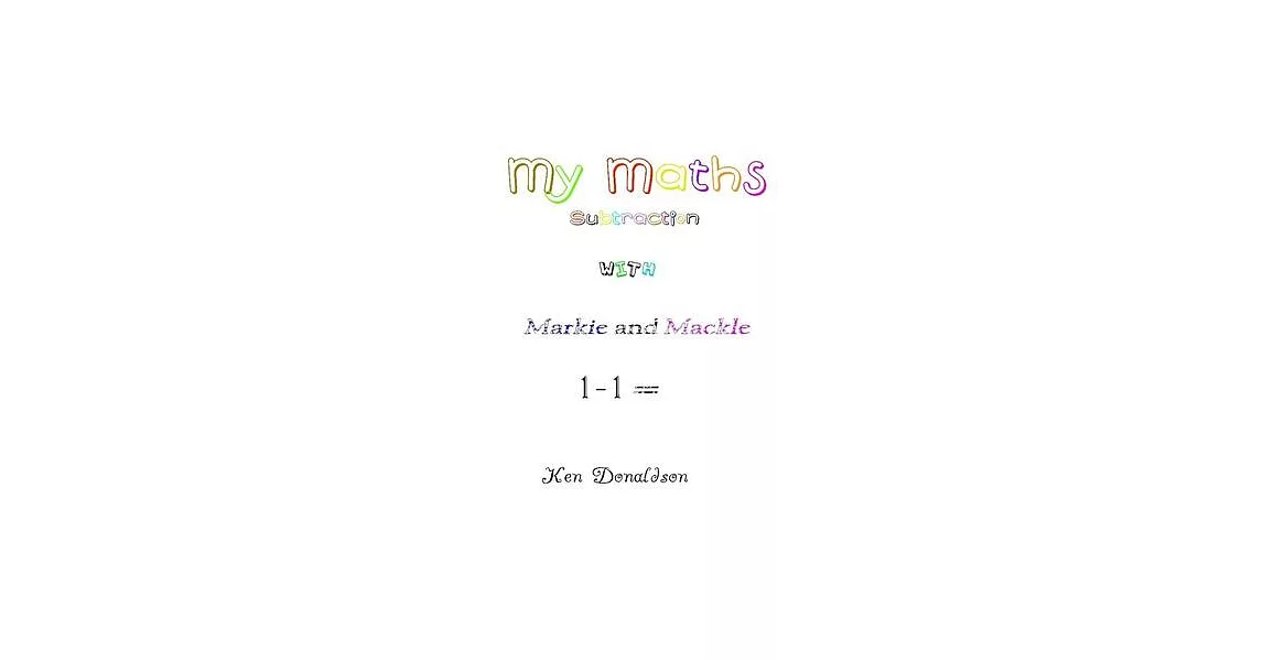 My Maths with Markie and Mackle | 拾書所