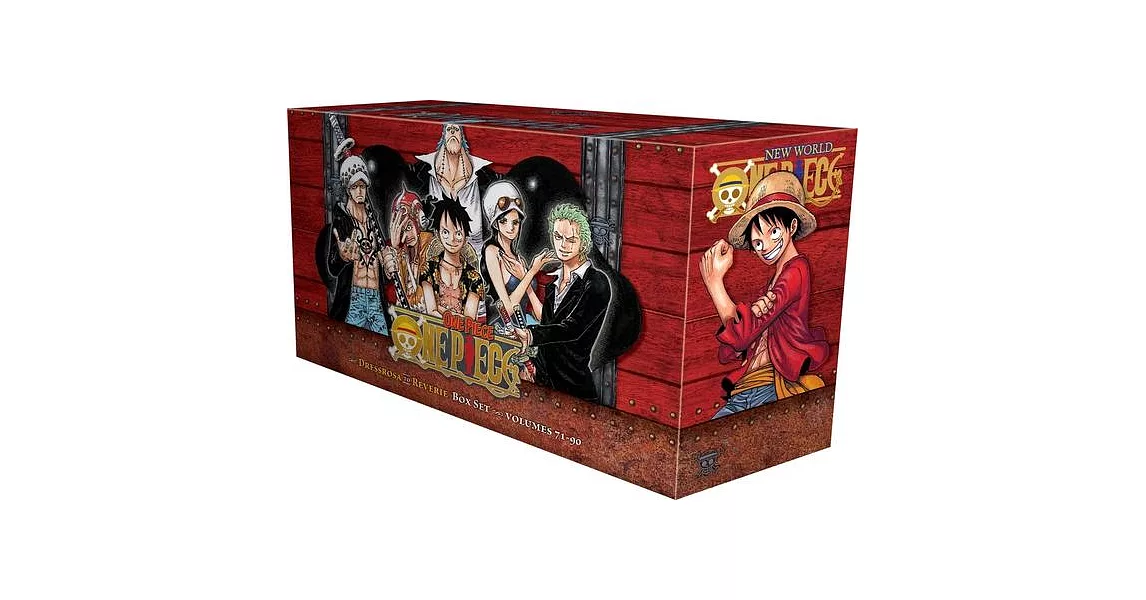 One Piece Box Set 4: Dressrosa to Reverie, Volume 4: Volumes 71-90 with Premium | 拾書所