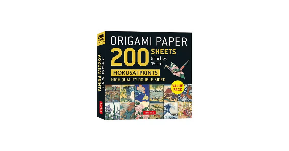 Origami Paper 200 Sheets Hokusai Prints 6 (15 CM): Tuttle Origami Paper: High-Quality Double Sided Origami Sheets Printed with 12 Different Designs (I | 拾書所