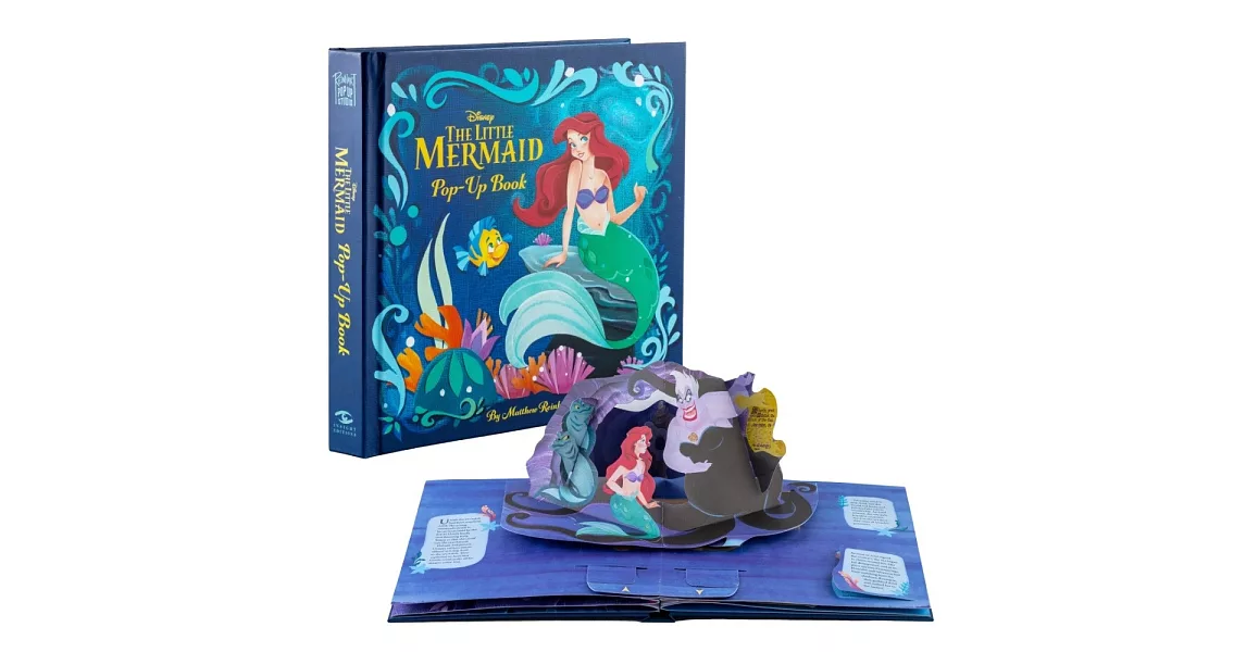 迪士尼：小美人魚立體書Disney: The Little Mermaid Pop-Up Book (Reinhart Pop-Up Studio) | 拾書所