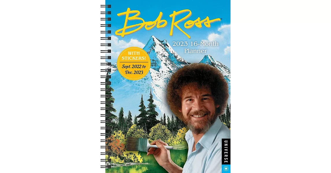 Bob Ross 2023 16-Month Planner | 拾書所