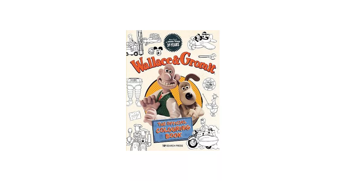 Wallace & Gromit - The Official Colouring Book | 拾書所