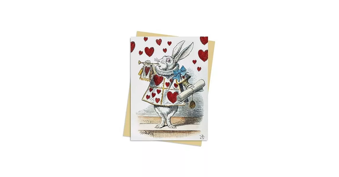 Alice in Wonderland: White Rabbit Greeting Card Pack: Pack of 6 | 拾書所