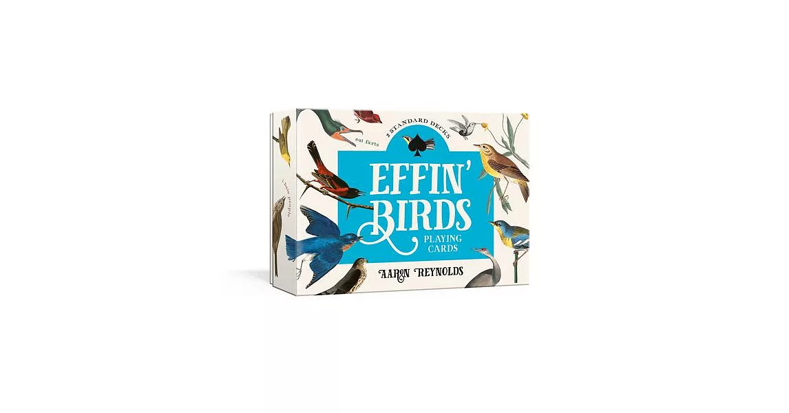 Effin’ Birds Playing Cards: Two Standard Decks | 拾書所