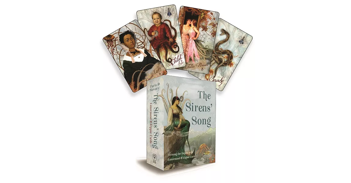 The Sirens’ Song: Divining the Depths with Lenormand & Kipper Cards (Includes 78 Cards in Two Complete Card Decks and 128 Page Full-Colo | 拾書所