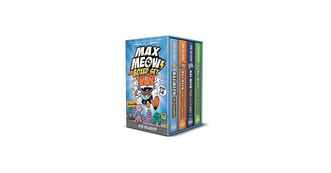 Max Meow Boxed Set: Welcome to Kittyopolis (Books 1-4) | 拾書所