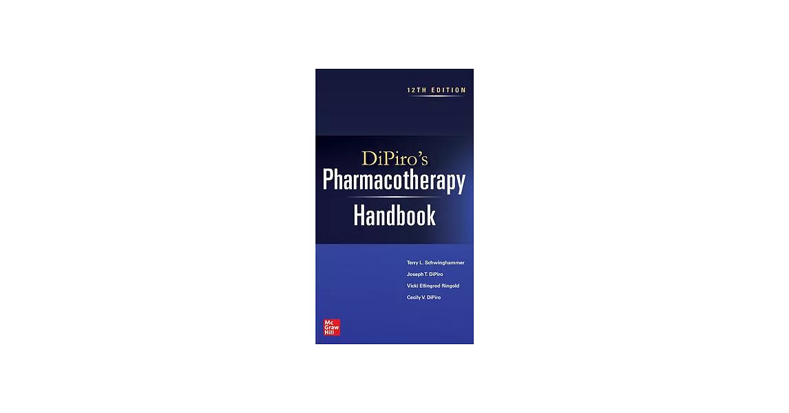 Pharmacotherapy Handbook, Twelfth Edition | 拾書所