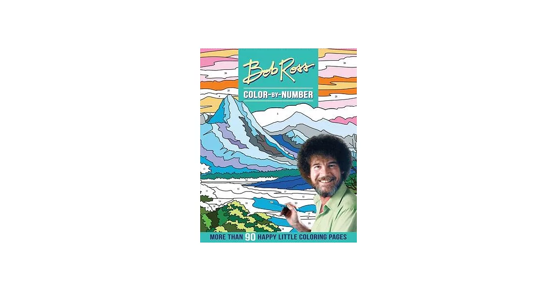 Bob Ross Color-By-Number | 拾書所