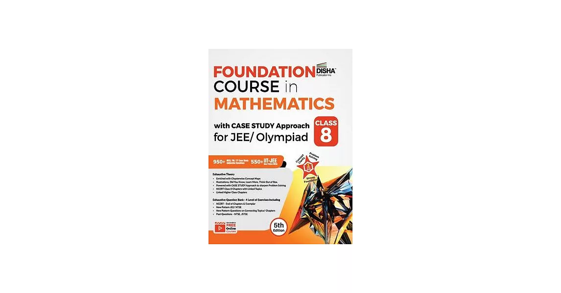 Foundation Course in Mathematics with Case Study Approach for JEE/ Olympiad Class 8 - 5th Edition | 拾書所