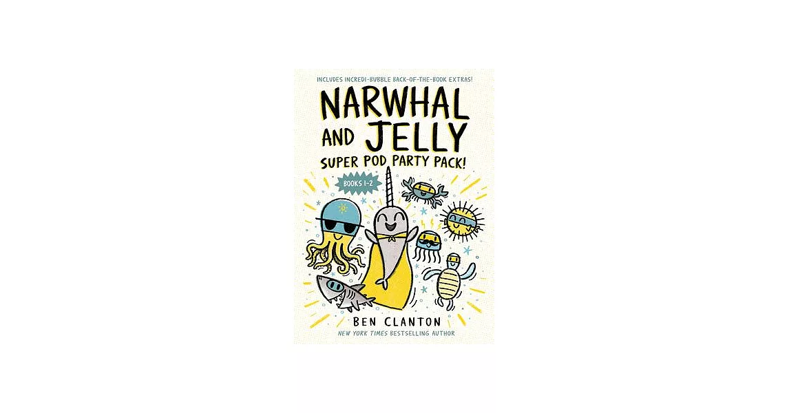 Narwhal and Jelly: Super Pod Party Pack! (Paperback Books 1 & 2) | 拾書所