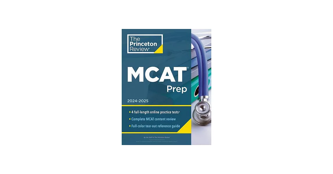 Princeton Review MCAT Prep, 2024-2025: 4 Practice Tests + Complete Content Coverage | 拾書所