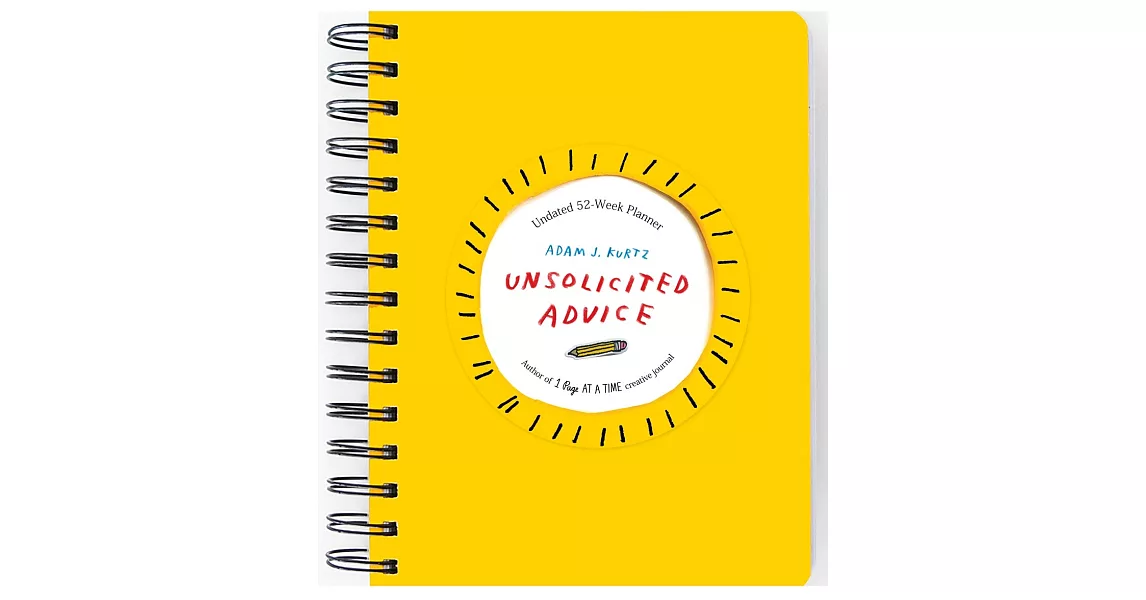 Unsolicited Advice Planner: Undated 52 Week Planner | 拾書所
