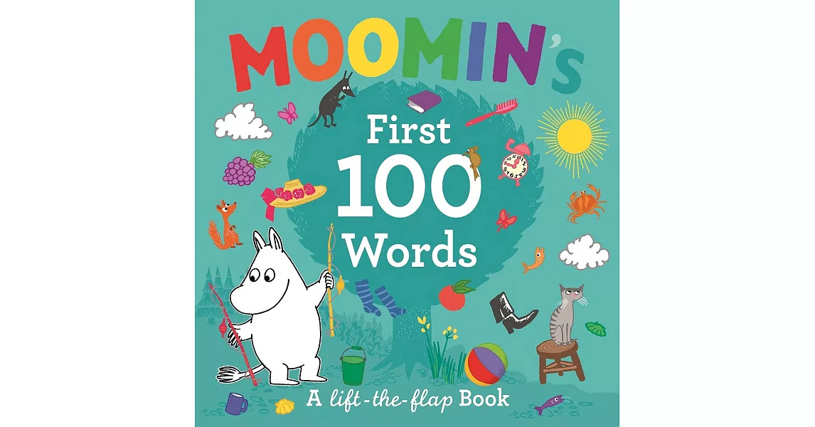 慕敏家族100個英文單字翻翻遊戲書 Moomin’s First 100 Words | 拾書所