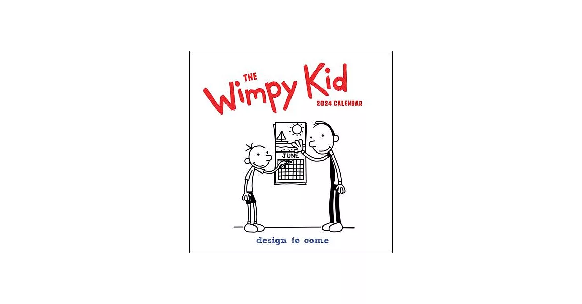 Wimpy Kid 2024 Wall Calendar | 拾書所