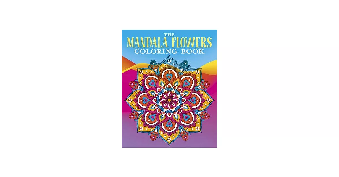 Mandala Flowers Coloring Book | 拾書所