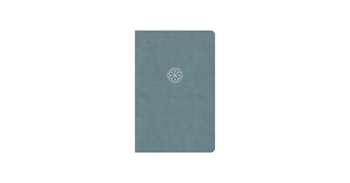 CSB Personal Size Giant Print Bible, Earthen Teal Leathertouch | 拾書所