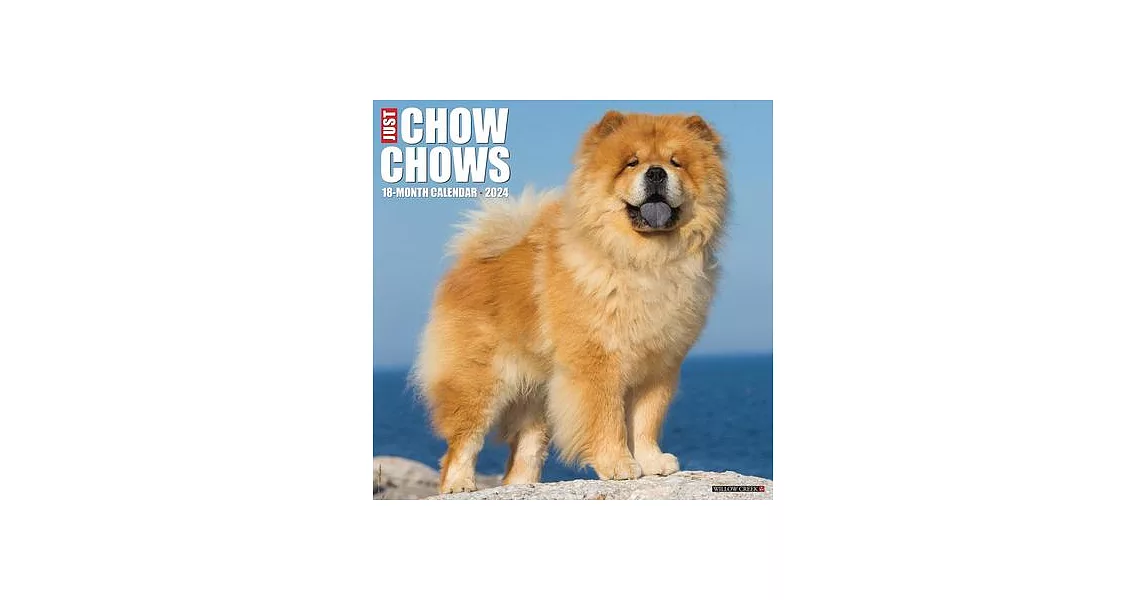 Just Chow Chows 2024 12 X 12 Wall Calendar | 拾書所