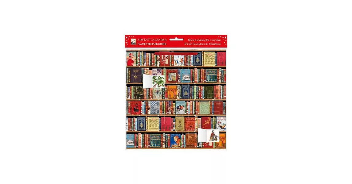 Bodleian Libraries: Christmas Bookshelves Advent Calendar (with Stickers) | 拾書所