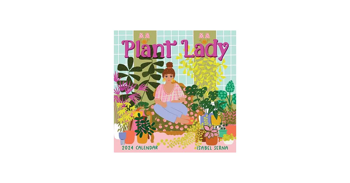 Plant Lady Wall Calendar 2024 | 拾書所