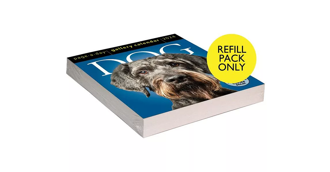 Dog Page-A-Day(r) Gallery Calendar Refill Pack 2024 | 拾書所