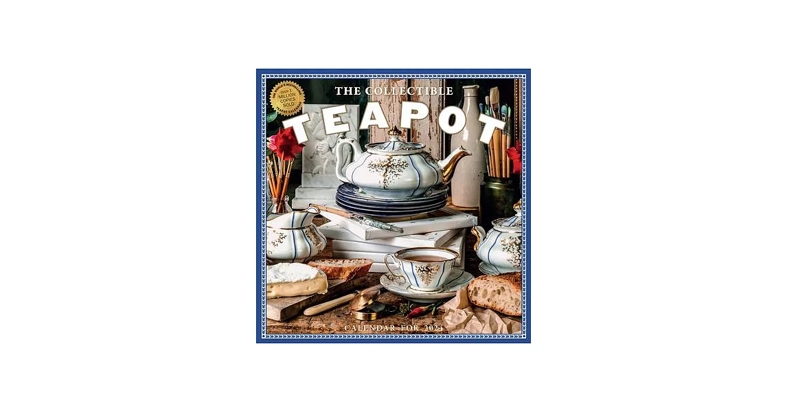 Collectible Teapot Wall Calendar 2024 | 拾書所